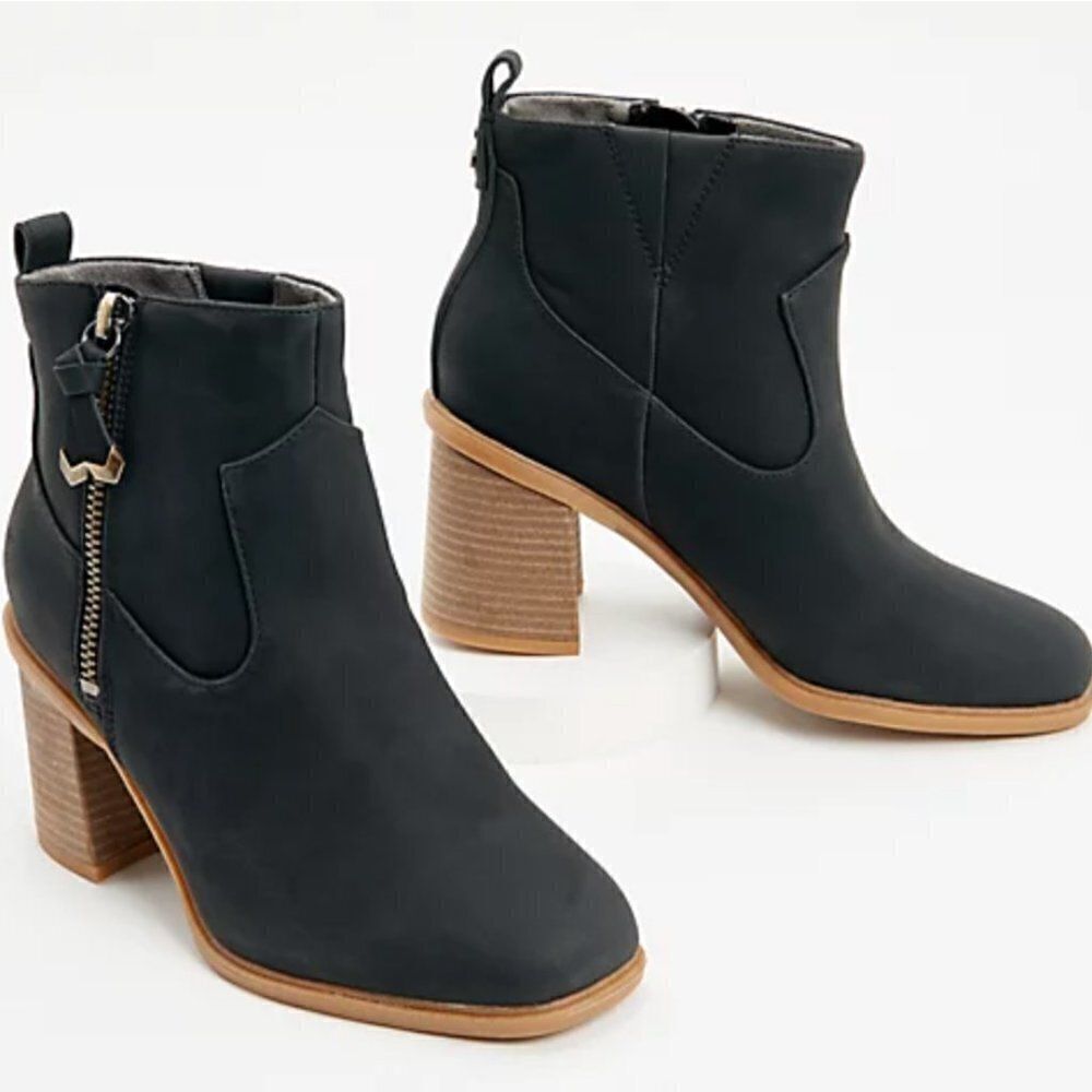 Dr. Scholl's Side Zip Ankle Boots - Rodeo - Picture 1 of 7